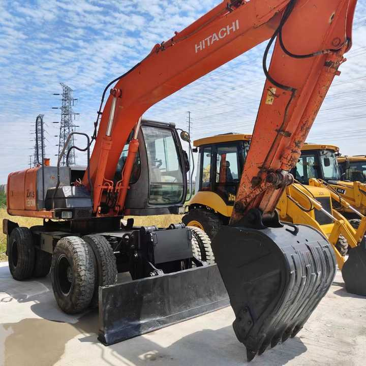 Used Japan Original Brand Hitachi Zx 130w Wheel Excavator Hitachi Zx120 130 200 Excavator for Sale - Εκσκαφέας: φωτογραφία 2 Used Japan Original Brand Hitachi Zx 130w Wheel Excavator Hitachi Zx120 130 200 Excavator for Sale - Εκσκαφέας: φωτογραφία 2