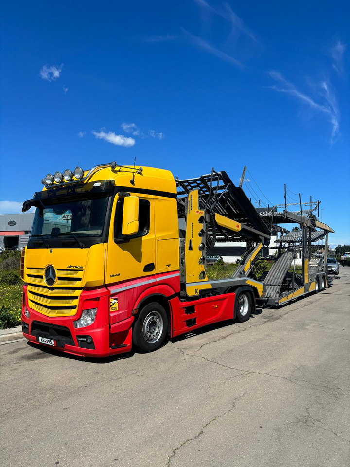 MERCEDES-BENZ ACTROS 450 - Φορτηγό αυτοκινητάμαξα: φωτογραφία 1 MERCEDES-BENZ ACTROS 450 - Φορτηγό αυτοκινητάμαξα: φωτογραφία 1