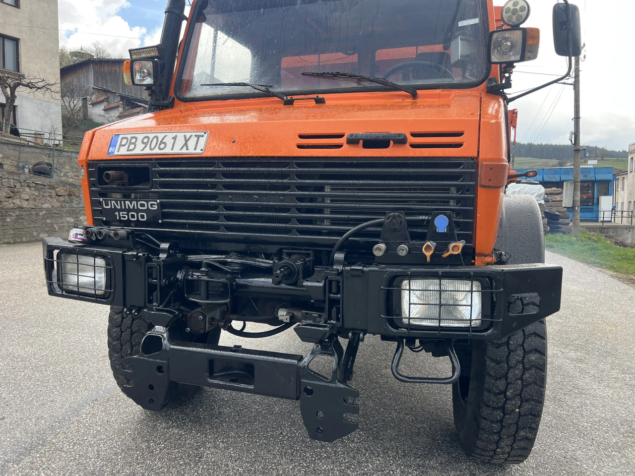 Εκχιονιστικό μηχάνημα Mercedes-Benz UNIMOG U1500, 4х4, Самосвал: φωτογραφία 10