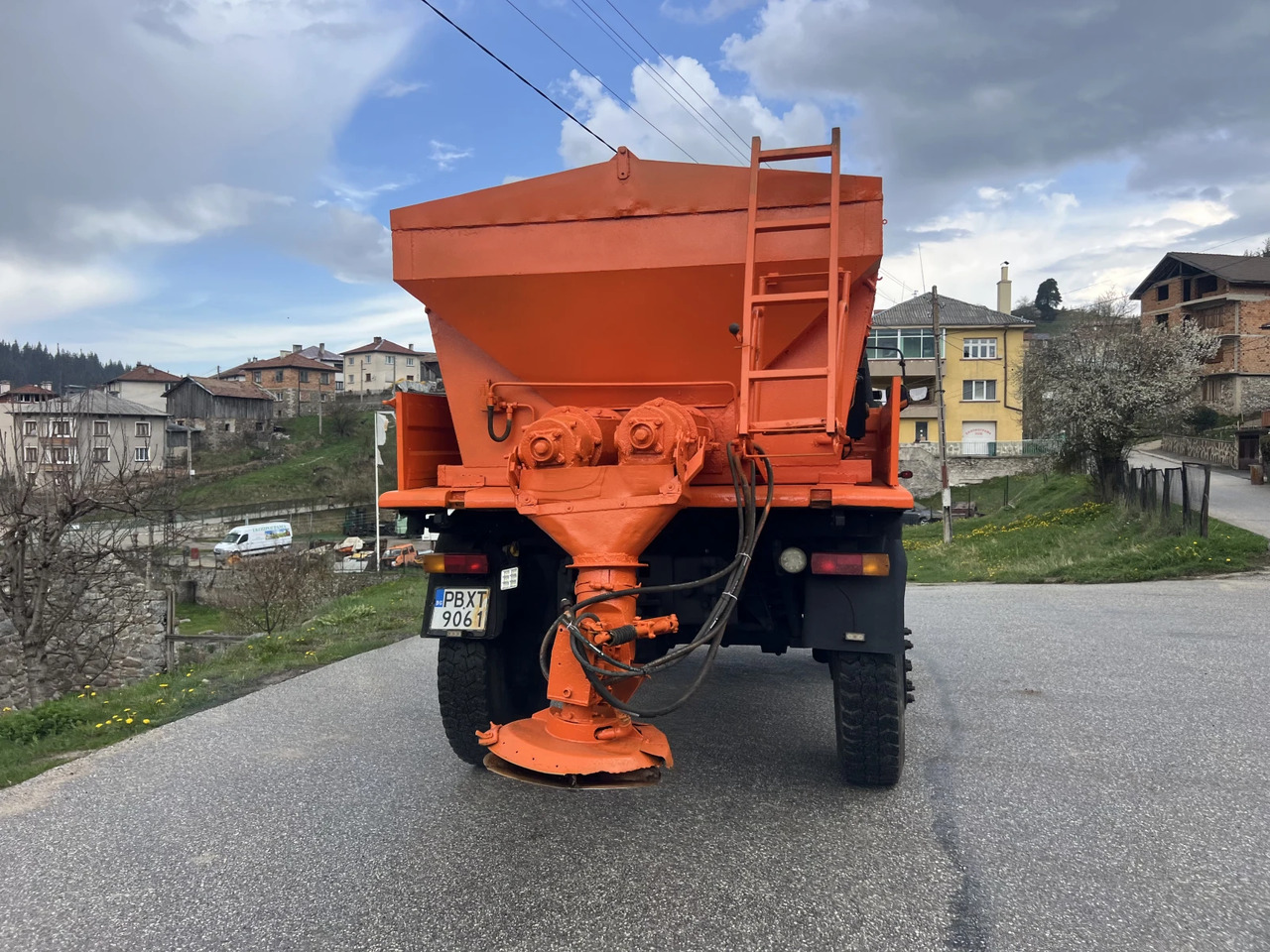 Εκχιονιστικό μηχάνημα Mercedes-Benz UNIMOG U1500, 4х4, Самосвал: φωτογραφία 8
