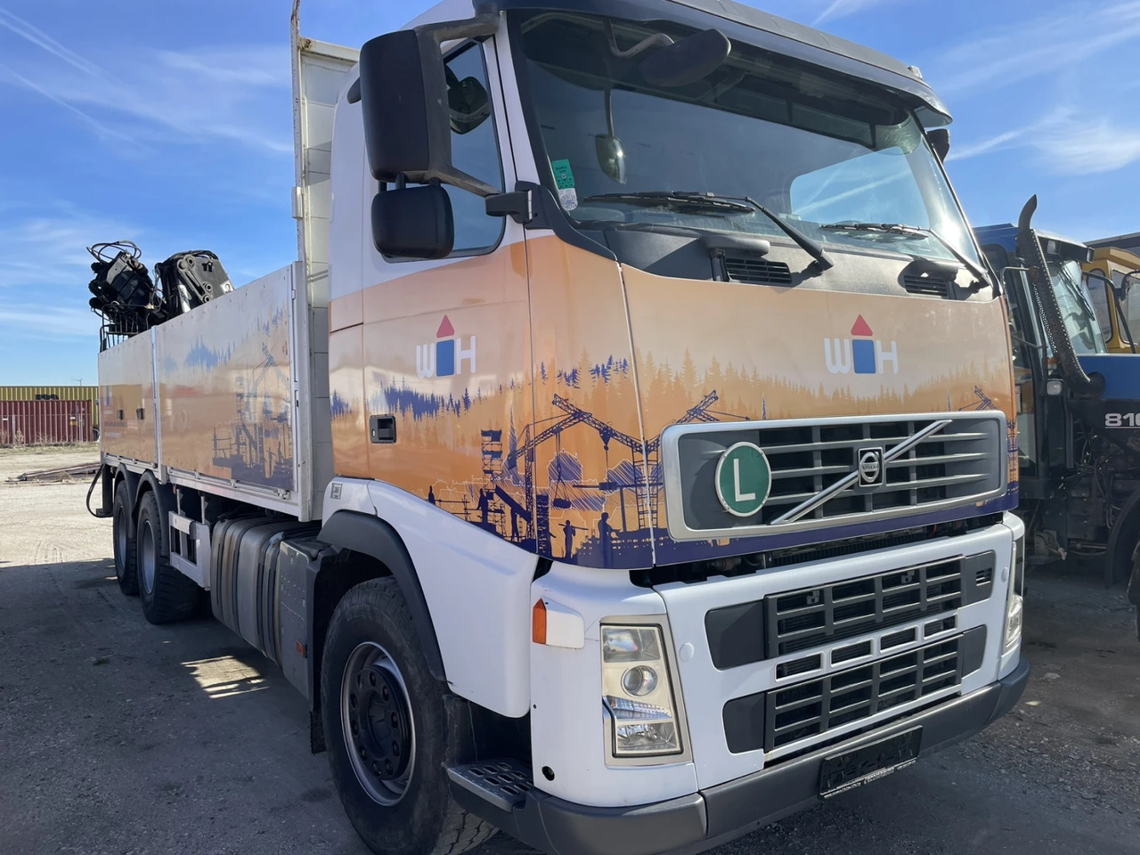 Volvo Fh 12 6х6, Кран, Нов внос - Φορτηγό με ανοιχτή καρότσα, Φορτηγό με γερανό: φωτογραφία 4 Volvo Fh 12 6х6, Кран, Нов внос - Φορτηγό με ανοιχτή καρότσα, Φορτηγό με γερανό: φωτογραφία 4
