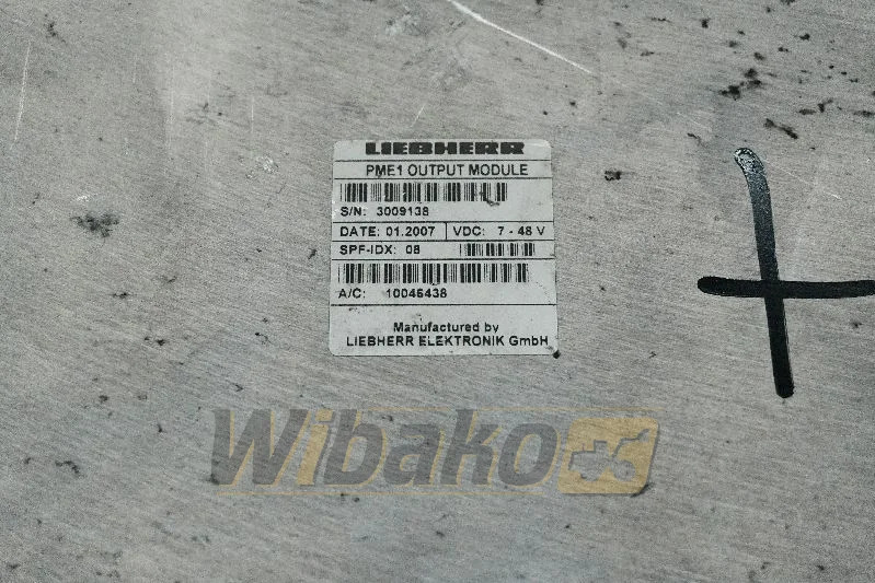 Liebherr PME1 10046438 - Ηλεκτρονική μονάδα ελέγχου για Κατασκευή μηχανήματα: φωτογραφία 3 Liebherr PME1 10046438 - Ηλεκτρονική μονάδα ελέγχου για Κατασκευή μηχανήματα: φωτογραφία 3