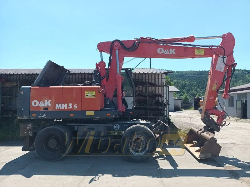O&K MH5.5 - Τροχοφόρος εκσκαφέας: φωτογραφία 2 O&K MH5.5 - Τροχοφόρος εκσκαφέας: φωτογραφία 2