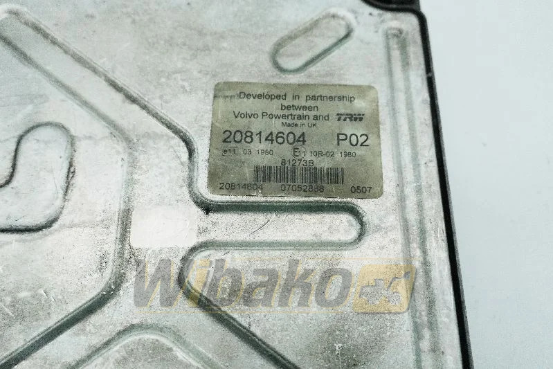 Volvo 20814604 - Ηλεκτρονική μονάδα ελέγχου για Κατασκευή μηχανήματα: φωτογραφία 2 Volvo 20814604 - Ηλεκτρονική μονάδα ελέγχου για Κατασκευή μηχανήματα: φωτογραφία 2