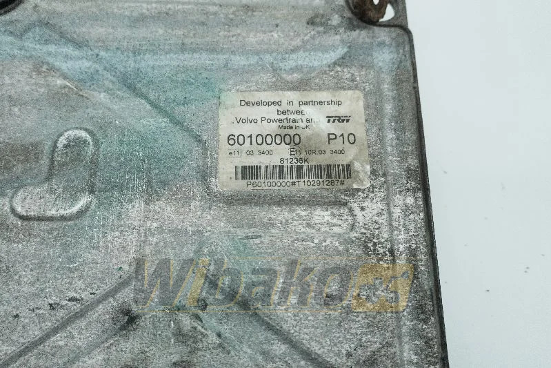 Volvo 60100000 - Ηλεκτρονική μονάδα ελέγχου για Κατασκευή μηχανήματα: φωτογραφία 2 Volvo 60100000 - Ηλεκτρονική μονάδα ελέγχου για Κατασκευή μηχανήματα: φωτογραφία 2