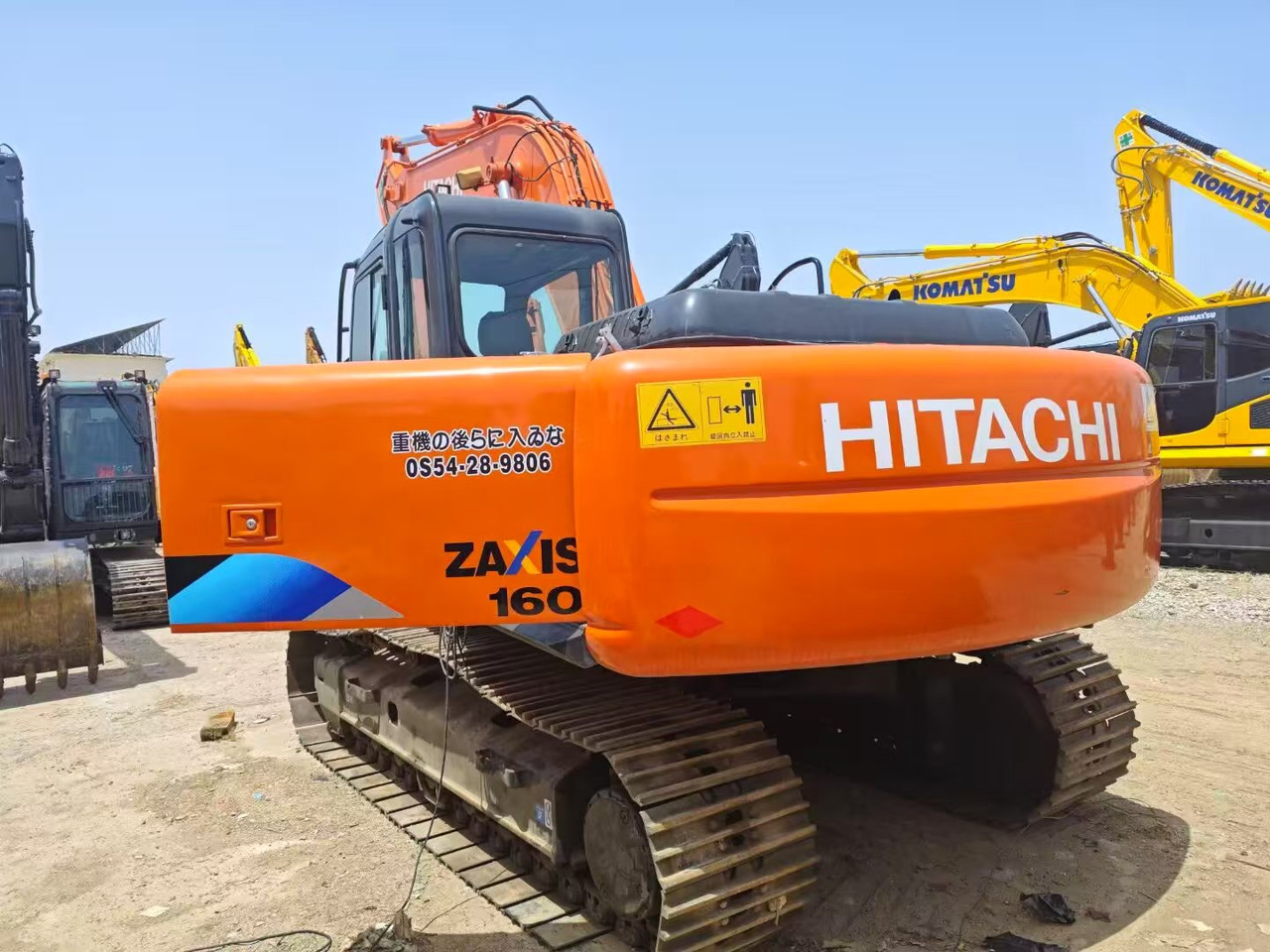 Ερπυστριοφόρος εκσκαφέας HITACHI ZAXIS 160: φωτογραφία 10