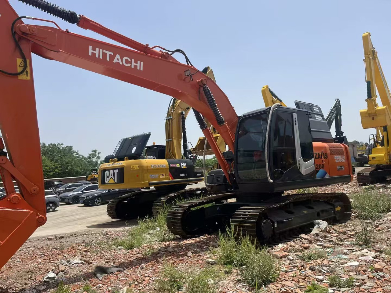 Ερπυστριοφόρος εκσκαφέας HITACHI ZX200: φωτογραφία 9