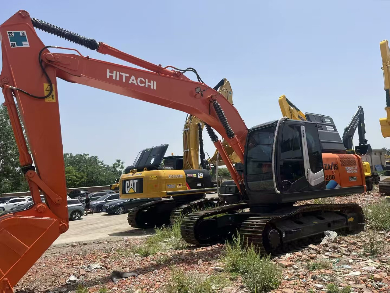 HITACHI ZX200 - Ερπυστριοφόρος εκσκαφέας: φωτογραφία 4 HITACHI ZX200 - Ερπυστριοφόρος εκσκαφέας: φωτογραφία 4