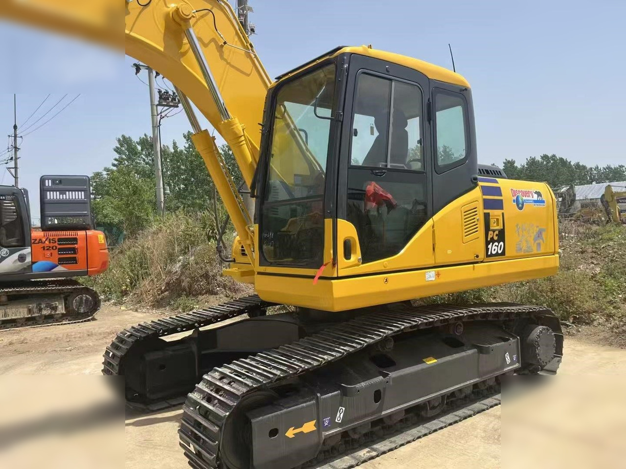 KOMATSU PC160 LC-7 - Ερπυστριοφόρος εκσκαφέας: φωτογραφία 1 KOMATSU PC160 LC-7 - Ερπυστριοφόρος εκσκαφέας: φωτογραφία 1