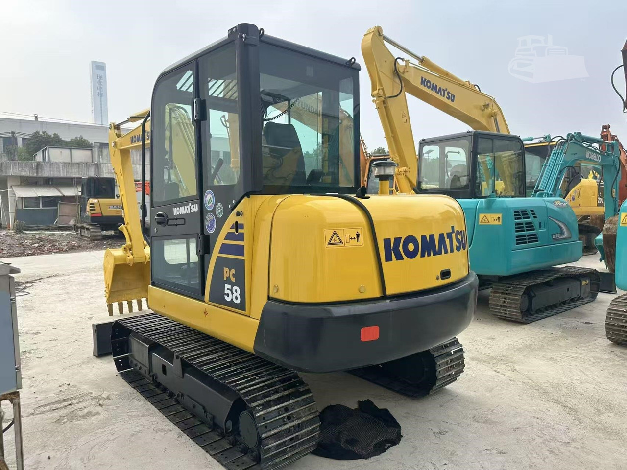 KOMATSU PC56-7 - Μίνι εκσκαφέας: φωτογραφία 1 KOMATSU PC56-7 - Μίνι εκσκαφέας: φωτογραφία 1