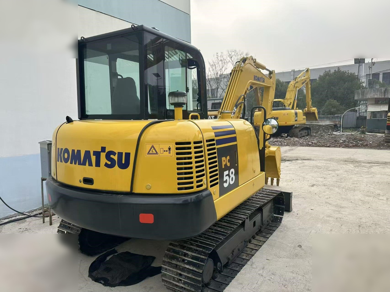 KOMATSU PC56-7 - Μίνι εκσκαφέας: φωτογραφία 3 KOMATSU PC56-7 - Μίνι εκσκαφέας: φωτογραφία 3