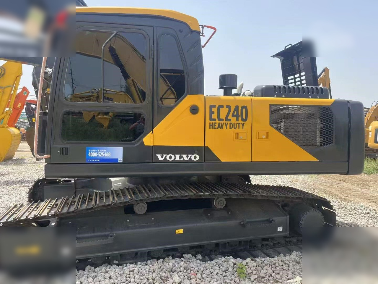 Ερπυστριοφόρος εκσκαφέας VOLVO EC240: φωτογραφία 11