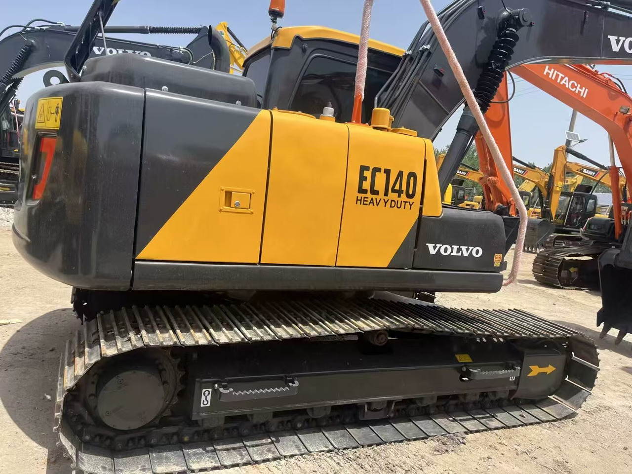 Volvo EC140 - Ερπυστριοφόρος εκσκαφέας: φωτογραφία 1 Volvo EC140 - Ερπυστριοφόρος εκσκαφέας: φωτογραφία 1