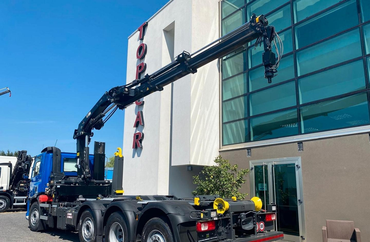 DAF CF 400 IMPIANTO SCARRABILE E GRU - Φορτηγό φόρτωσης γάντζου, Φορτηγό με γερανό: φωτογραφία 4 DAF CF 400 IMPIANTO SCARRABILE E GRU - Φορτηγό φόρτωσης γάντζου, Φορτηγό με γερανό: φωτογραφία 4