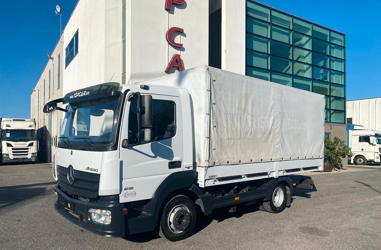 MERCEDES 816 ATEGO CASSONE CENTINATO - Φορτηγό μουσαμάς: φωτογραφία 2 MERCEDES 816 ATEGO CASSONE CENTINATO - Φορτηγό μουσαμάς: φωτογραφία 2