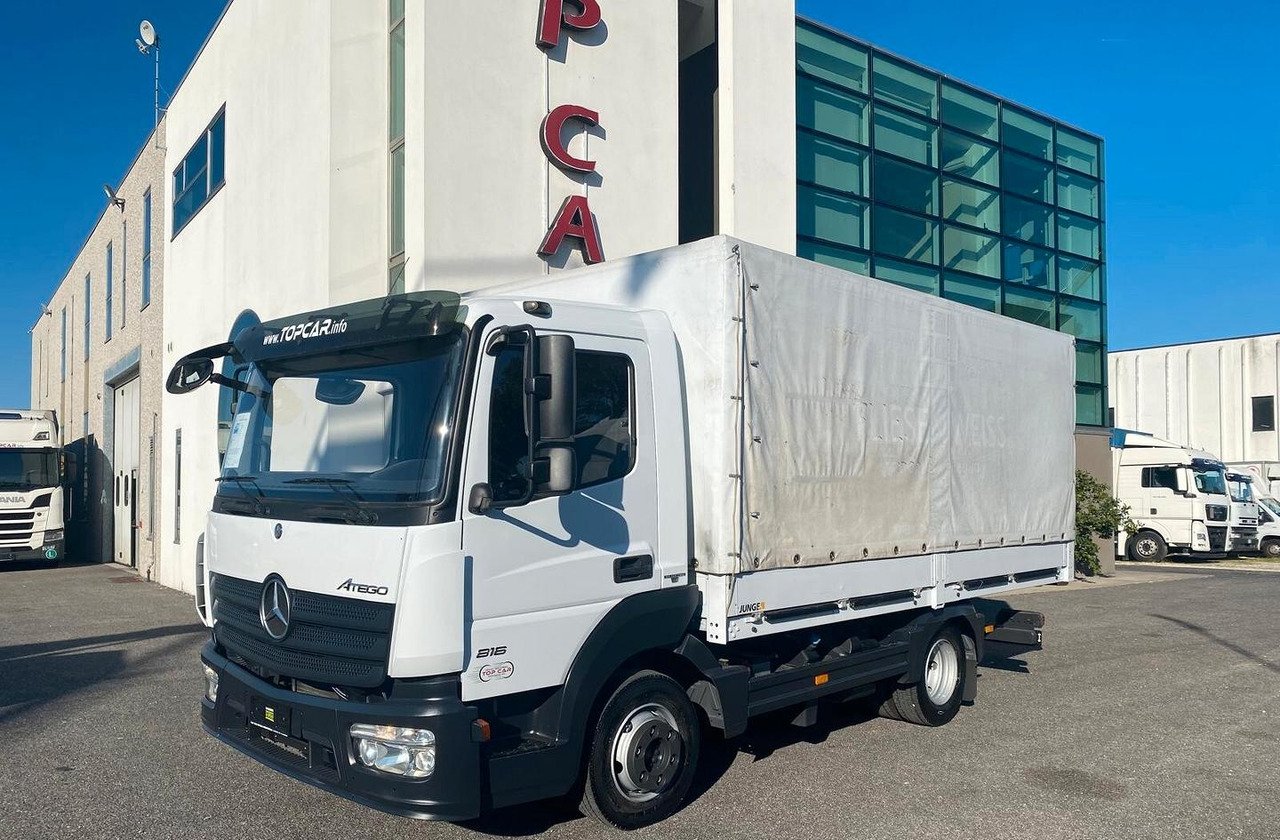 MERCEDES 816 ATEGO CASSONE CENTINATO - Φορτηγό μουσαμάς: φωτογραφία 1 MERCEDES 816 ATEGO CASSONE CENTINATO - Φορτηγό μουσαμάς: φωτογραφία 1