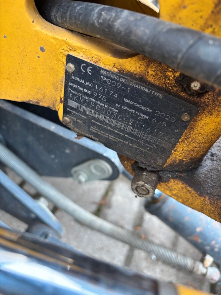 Komatsu PC09-1 - Μίνι εκσκαφέας: φωτογραφία 4 Komatsu PC09-1 - Μίνι εκσκαφέας: φωτογραφία 4