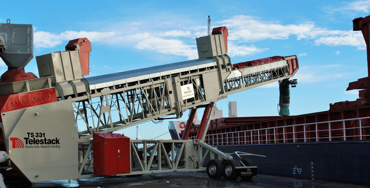 Telestack TS331 Ship Loading Conveyor - Τηλεσκοπικός φορτωτής: φωτογραφία 3 Telestack TS331 Ship Loading Conveyor - Τηλεσκοπικός φορτωτής: φωτογραφία 3
