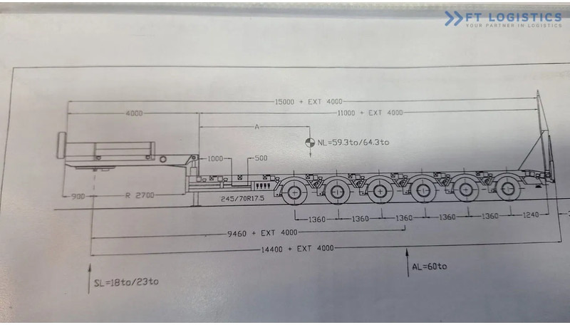 Faymonville FAYMONVILLE STZ-6WAU – 6 AXLES – 92.2T GVW – 73T PAYLOAD – HYDRAULIC RAMPS – EXCELLENT CONDITION! - Επικαθήμενο με χαμηλό δάπεδο: φωτογραφία 2 Faymonville FAYMONVILLE STZ-6WAU – 6 AXLES – 92.2T GVW – 73T PAYLOAD – HYDRAULIC RAMPS – EXCELLENT CONDITION! - Επικαθήμενο με χαμηλό δάπεδο: φωτογραφία 2