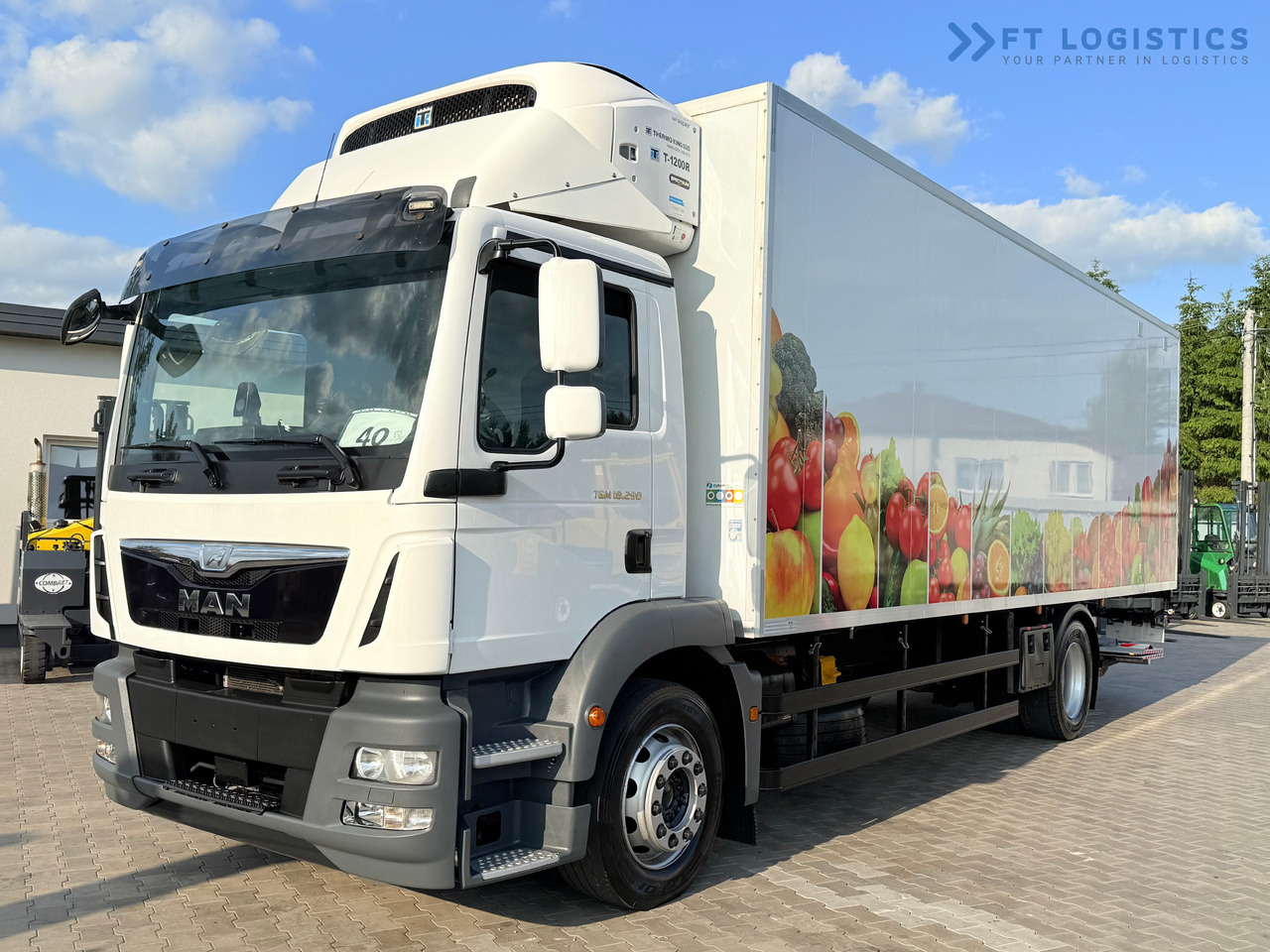 MAN TGM 18.290 / THERMOKING T-1200R / BI-TEMPERATURE / 19 PALLETS / 90% TYRES / EXCELLENT CONDITION / DHOLLANDIA TAIL LIFT / SIDE DOOR / PAYLOAD 8,220 KG - Φορτηγό ψυγείο: φωτογραφία 1 MAN TGM 18.290 / THERMOKING T-1200R / BI-TEMPERATURE / 19 PALLETS / 90% TYRES / EXCELLENT CONDITION / DHOLLANDIA TAIL LIFT / SIDE DOOR / PAYLOAD 8,220 KG - Φορτηγό ψυγείο: φωτογραφία 1