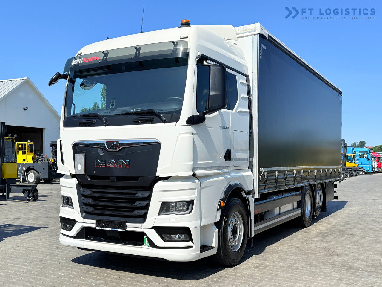MAN TGX 26.470 / 19 Pallets / Steering Axle / 15 Ton Payload / Retarder / Excellent Condition - Φορτηγό μουσαμάς: φωτογραφία 4 MAN TGX 26.470 / 19 Pallets / Steering Axle / 15 Ton Payload / Retarder / Excellent Condition - Φορτηγό μουσαμάς: φωτογραφία 4