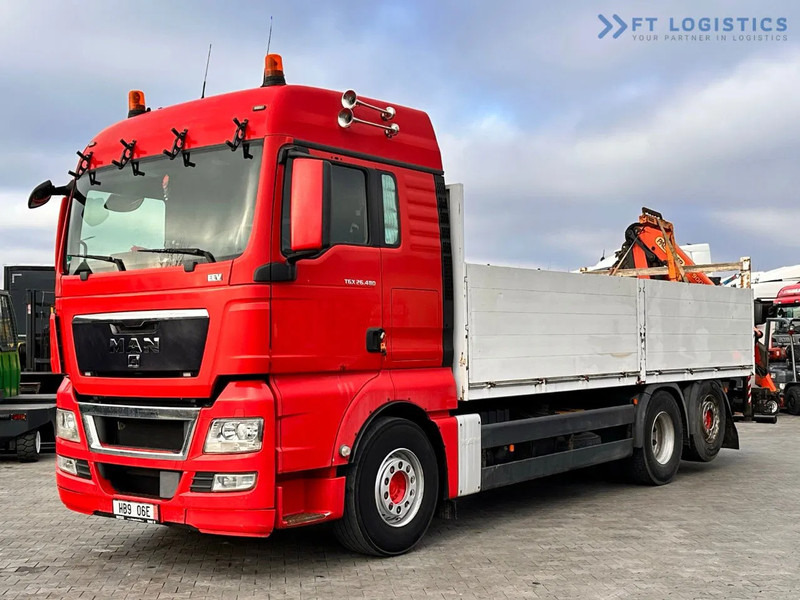 MAN TGX 26.480 Ciężarówka burtowa MAN TGX 26.480 6X2 / PALFINGER PK9002-EH B Crane / 80% Michelin - Φορτηγό με γερανό: φωτογραφία 3 MAN TGX 26.480 Ciężarówka burtowa MAN TGX 26.480 6X2 / PALFINGER PK9002-EH B Crane / 80% Michelin - Φορτηγό με γερανό: φωτογραφία 3