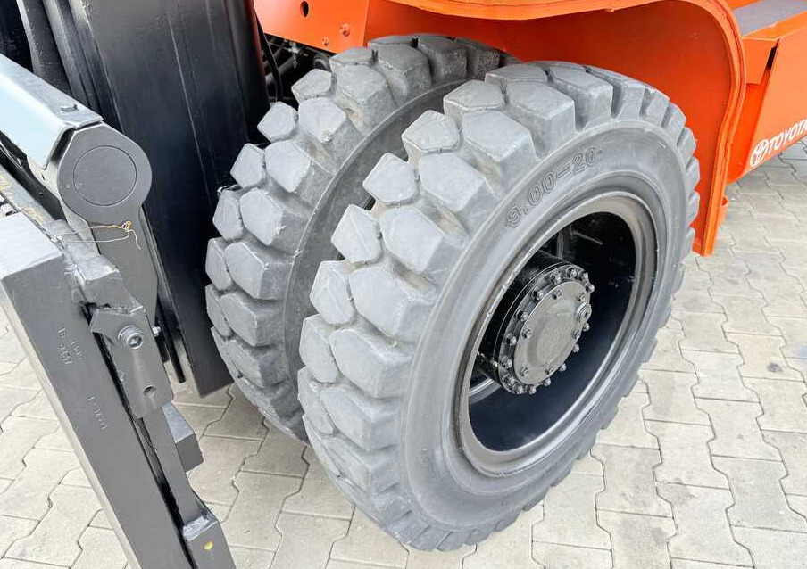 Toyota 60-5FD80 / DIESEL / DUPLEX - 4500MM / NEW TYRES / HEATED CABIN / 8 TON / UDT / EXCELLENT CONDITION - Πετρελαιοκίνητο περονοφόρο: φωτογραφία 4 Toyota 60-5FD80 / DIESEL / DUPLEX - 4500MM / NEW TYRES / HEATED CABIN / 8 TON / UDT / EXCELLENT CONDITION - Πετρελαιοκίνητο περονοφόρο: φωτογραφία 4