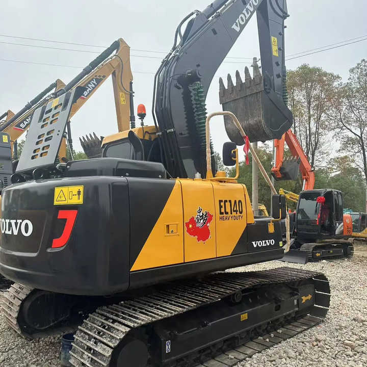 China Brand Used VOLVO EC140 Mini Excavator 6ton Crawler Earth Digger Machine for Sale - Ερπυστριοφόρος εκσκαφέας: φωτογραφία 1 China Brand Used VOLVO EC140 Mini Excavator 6ton Crawler Earth Digger Machine for Sale - Ερπυστριοφόρος εκσκαφέας: φωτογραφία 1