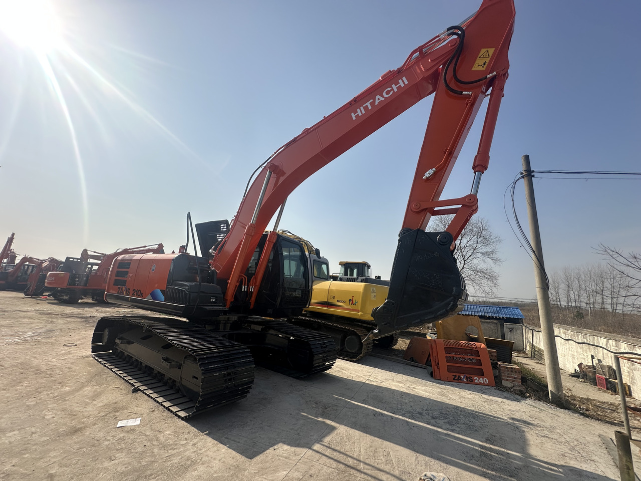 HITACHI Used Excavator ZX210-5G High Quality - Ερπυστριοφόρος εκσκαφέας: φωτογραφία 4 HITACHI Used Excavator ZX210-5G High Quality - Ερπυστριοφόρος εκσκαφέας: φωτογραφία 4