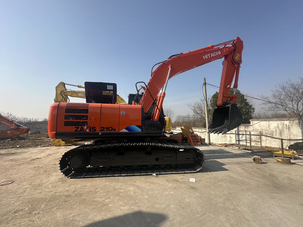 HITACHI Used Excavator ZX210-5G High Quality - Ερπυστριοφόρος εκσκαφέας: φωτογραφία 1 HITACHI Used Excavator ZX210-5G High Quality - Ερπυστριοφόρος εκσκαφέας: φωτογραφία 1
