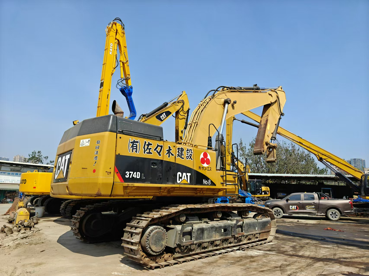 CATERPILLAR 374D - Ερπυστριοφόρος εκσκαφέας: φωτογραφία 1 CATERPILLAR 374D - Ερπυστριοφόρος εκσκαφέας: φωτογραφία 1
