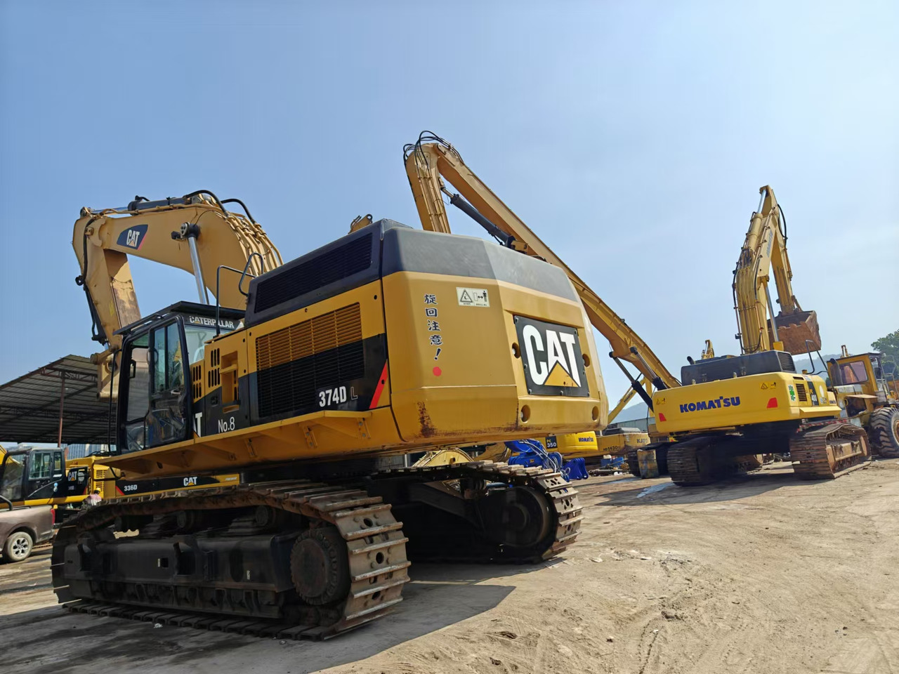 CATERPILLAR 374D - Ερπυστριοφόρος εκσκαφέας: φωτογραφία 4 CATERPILLAR 374D - Ερπυστριοφόρος εκσκαφέας: φωτογραφία 4
