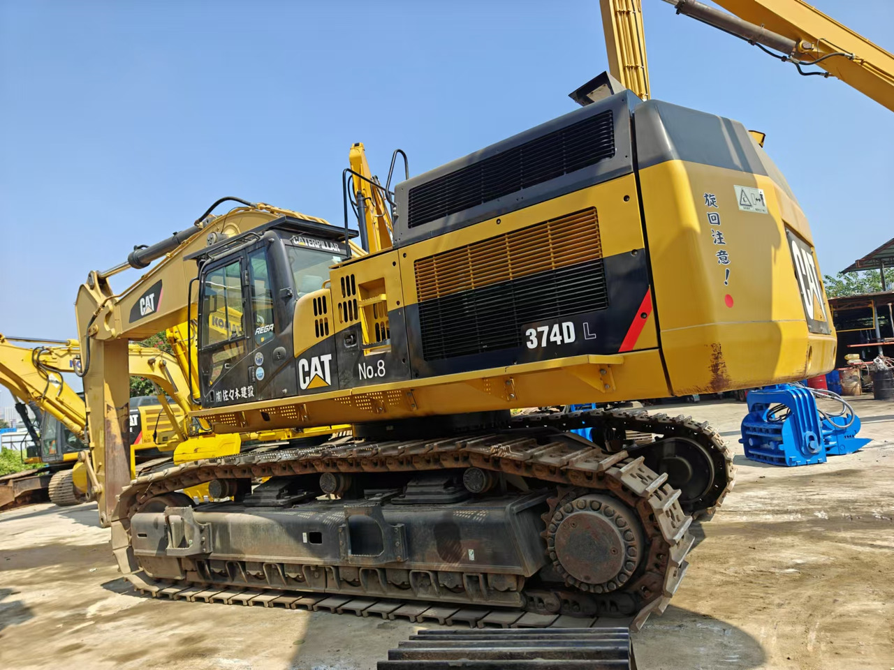 CATERPILLAR 374D - Ερπυστριοφόρος εκσκαφέας: φωτογραφία 2 CATERPILLAR 374D - Ερπυστριοφόρος εκσκαφέας: φωτογραφία 2