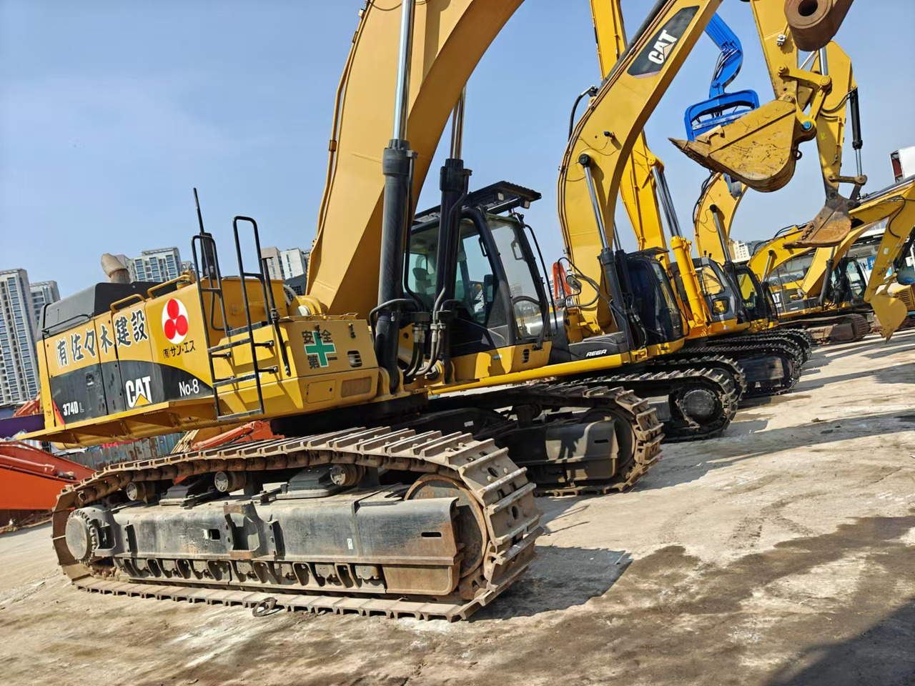 CATERPILLAR 374D - Ερπυστριοφόρος εκσκαφέας: φωτογραφία 3 CATERPILLAR 374D - Ερπυστριοφόρος εκσκαφέας: φωτογραφία 3