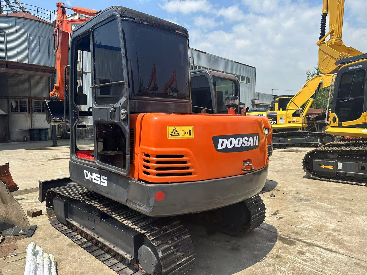 DOOSAN DH55 - Ερπυστριοφόρος εκσκαφέας: φωτογραφία 4 DOOSAN DH55 - Ερπυστριοφόρος εκσκαφέας: φωτογραφία 4