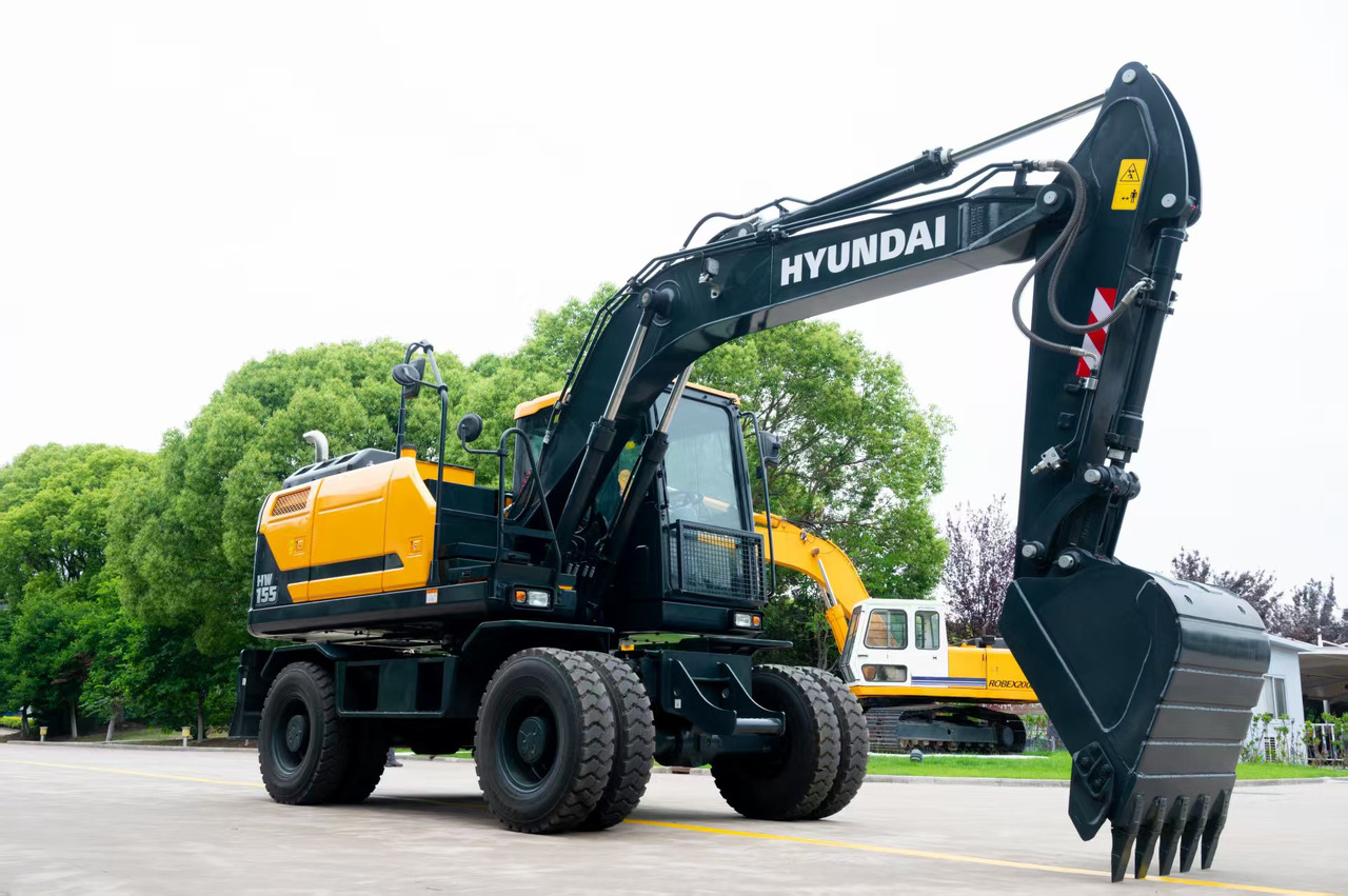 HYUNDAI HW155 - Τροχοφόρος εκσκαφέας: φωτογραφία 4 HYUNDAI HW155 - Τροχοφόρος εκσκαφέας: φωτογραφία 4