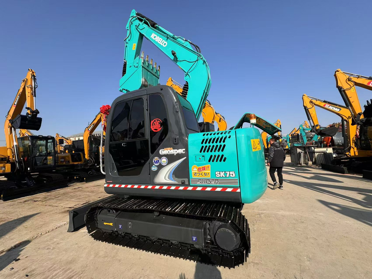 KOBELCO SK75 - Μίνι εκσκαφέας: φωτογραφία 2 KOBELCO SK75 - Μίνι εκσκαφέας: φωτογραφία 2