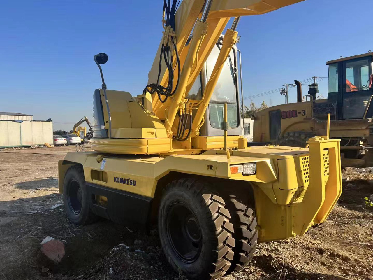 KOMATSU PC128US - Τροχοφόρος εκσκαφέας: φωτογραφία 3 KOMATSU PC128US - Τροχοφόρος εκσκαφέας: φωτογραφία 3
