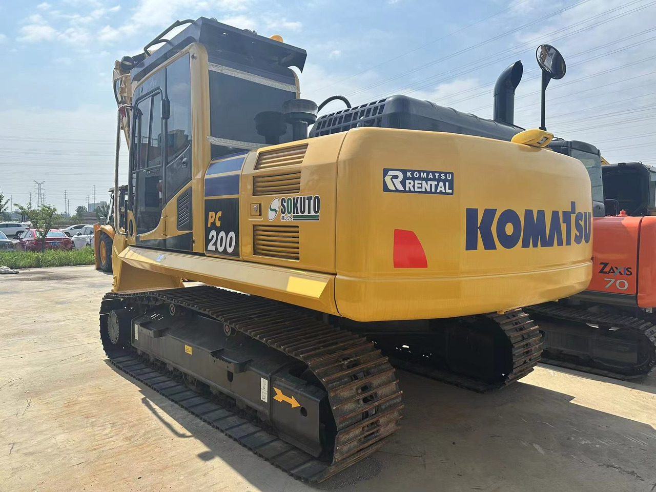 KOMATSU PC200-8N1 - Ερπυστριοφόρος εκσκαφέας: φωτογραφία 1 KOMATSU PC200-8N1 - Ερπυστριοφόρος εκσκαφέας: φωτογραφία 1