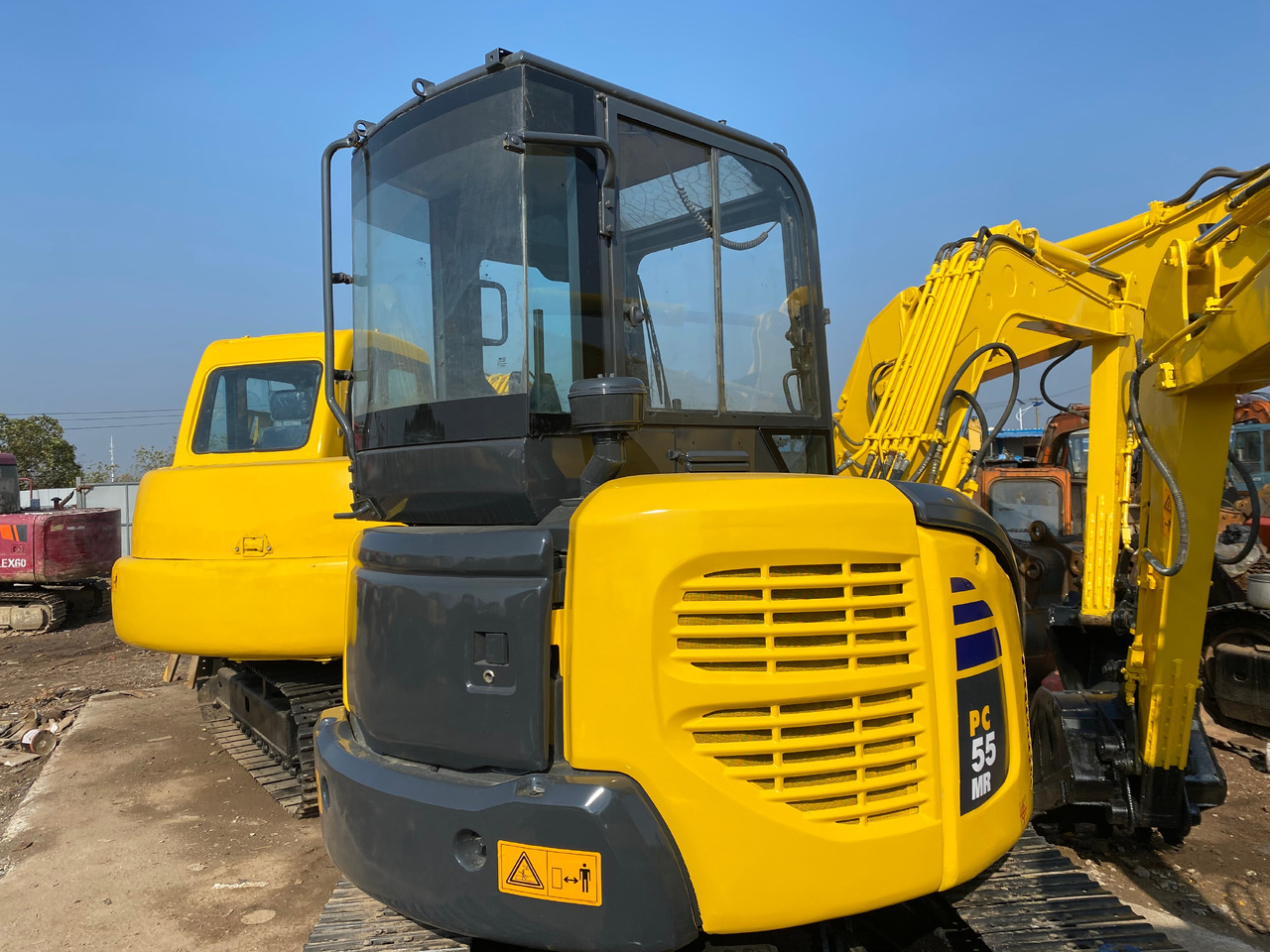KOMATSU PC55MR - Ερπυστριοφόρος εκσκαφέας: φωτογραφία 4 KOMATSU PC55MR - Ερπυστριοφόρος εκσκαφέας: φωτογραφία 4