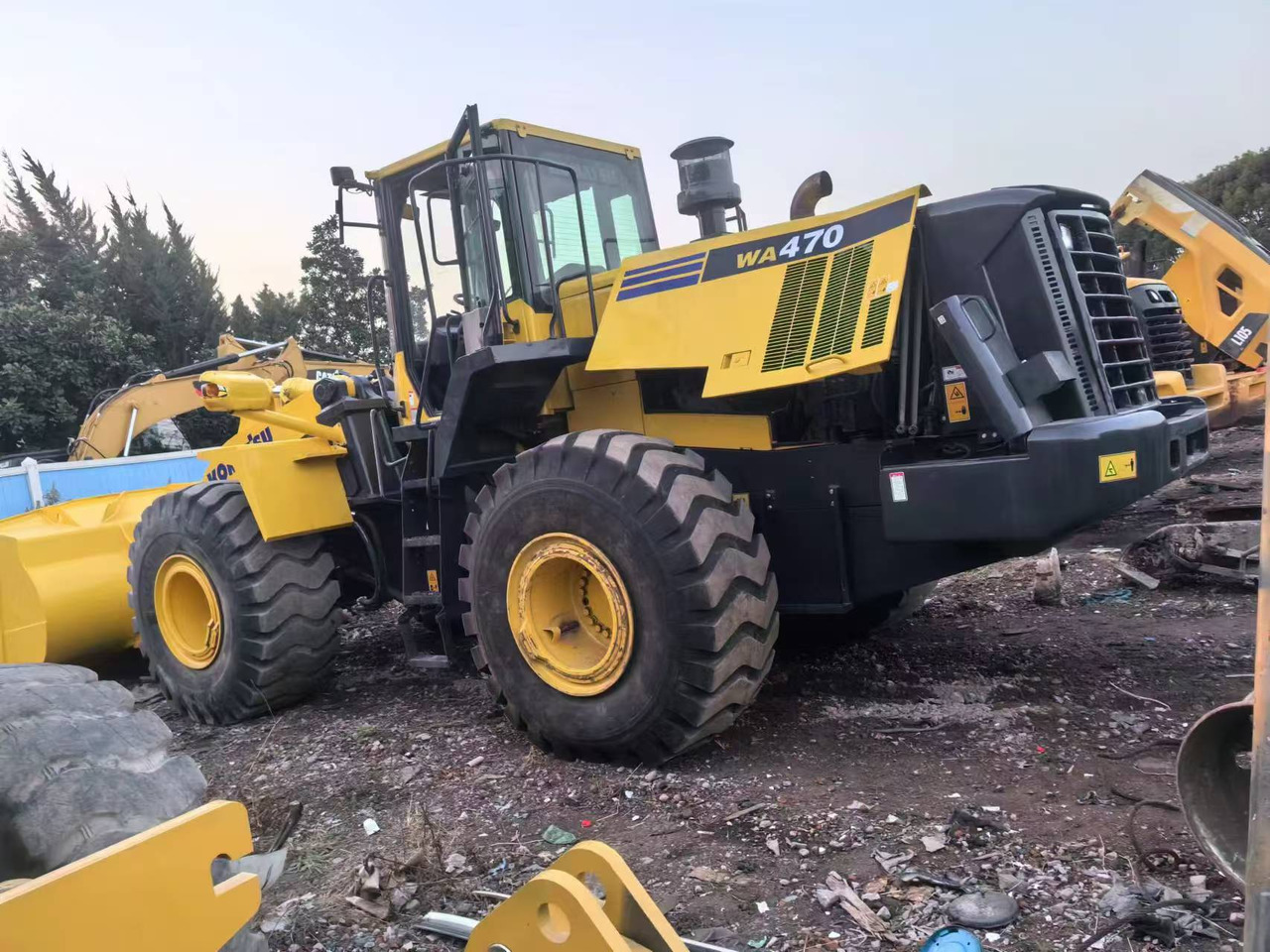 KOMATSU WA470-6 - Ελαστιχοφόρος φορτωτής: φωτογραφία 4 KOMATSU WA470-6 - Ελαστιχοφόρος φορτωτής: φωτογραφία 4