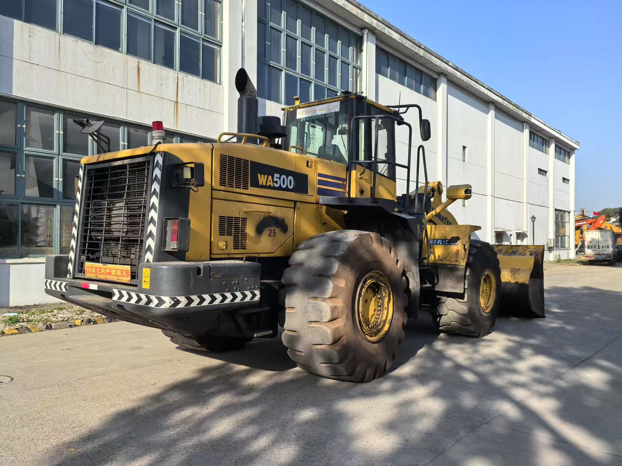 KOMATSU WA500-6 - Ελαστιχοφόρος φορτωτής: φωτογραφία 5 KOMATSU WA500-6 - Ελαστιχοφόρος φορτωτής: φωτογραφία 5