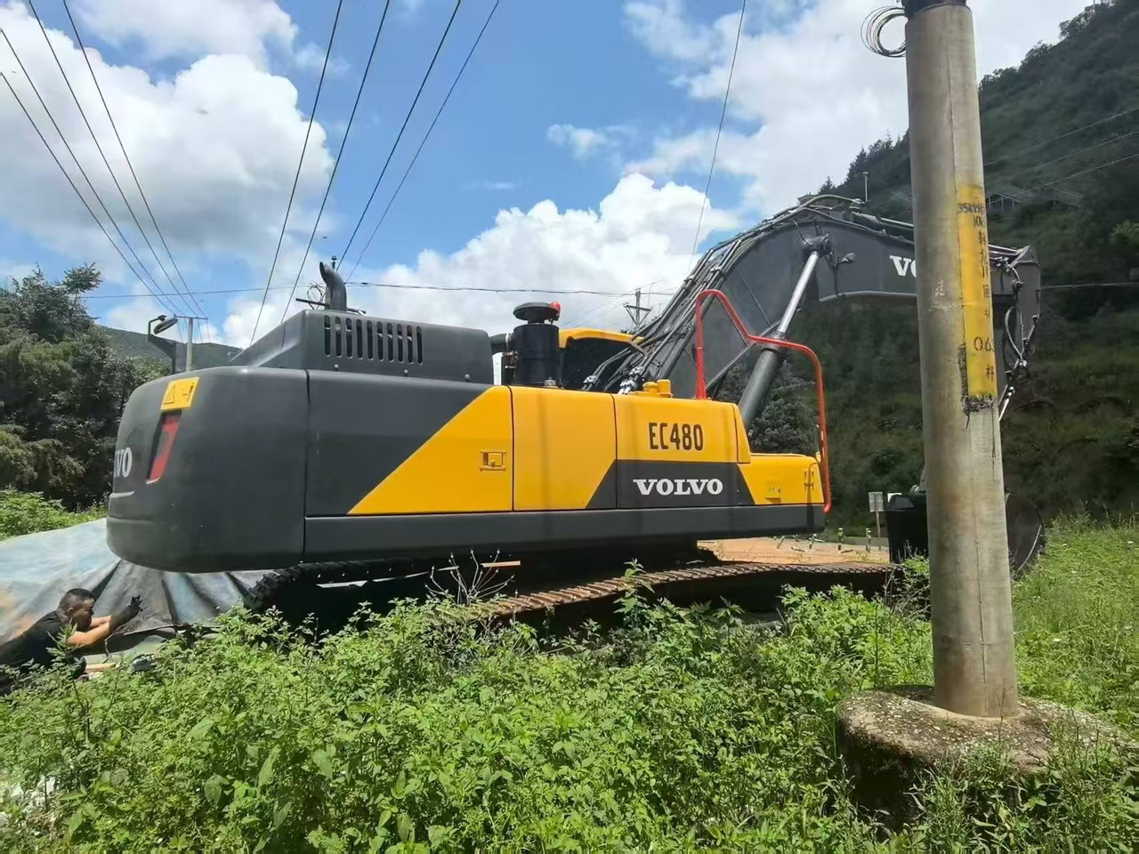 VOLVO EC480DL - Ερπυστριοφόρος εκσκαφέας: φωτογραφία 3 VOLVO EC480DL - Ερπυστριοφόρος εκσκαφέας: φωτογραφία 3