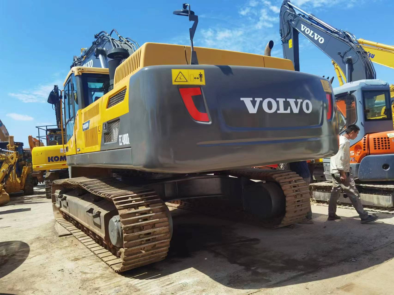 VOLVO EC480 - Ερπυστριοφόρος εκσκαφέας: φωτογραφία 4 VOLVO EC480 - Ερπυστριοφόρος εκσκαφέας: φωτογραφία 4