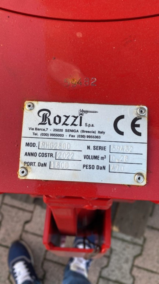 POLIPO MARCA ROZZI A 6 PALE PIU ROTORE ROZZI - Αρπάγη: φωτογραφία 2 POLIPO MARCA ROZZI A 6 PALE PIU ROTORE ROZZI - Αρπάγη: φωτογραφία 2