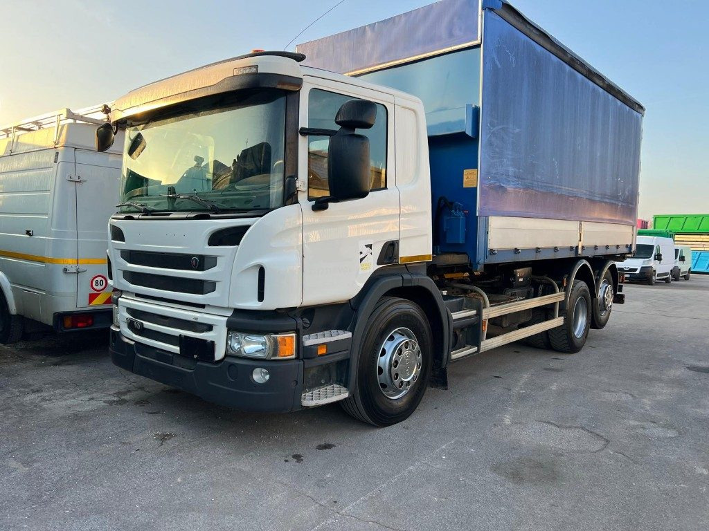 SCANIA P410 CP16 SCARRABILE - Φορτηγό φόρτωσης γάντζου: φωτογραφία 1 SCANIA P410 CP16 SCARRABILE - Φορτηγό φόρτωσης γάντζου: φωτογραφία 1