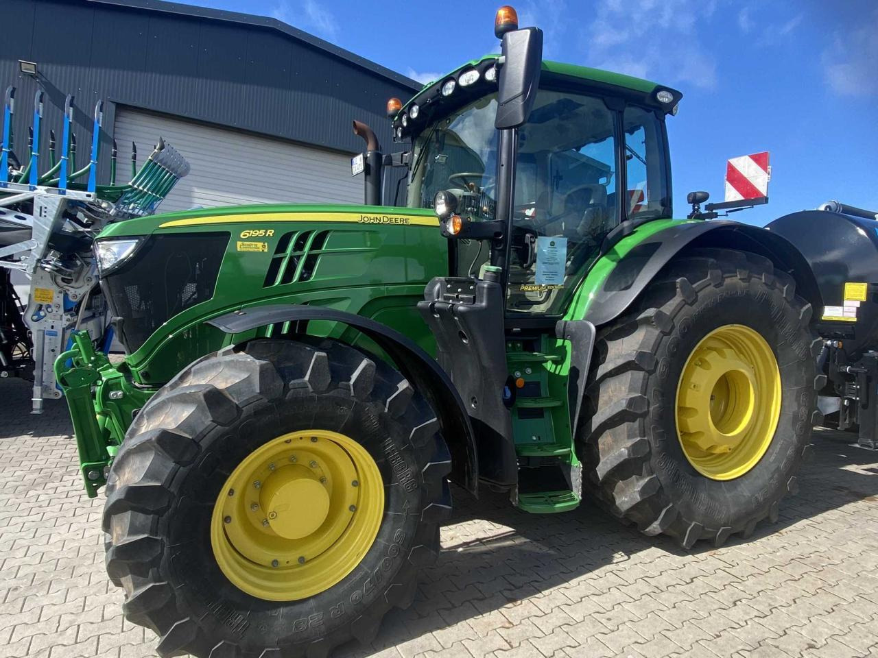 John Deere 6195R - Τρακτέρ: φωτογραφία 3 John Deere 6195R - Τρακτέρ: φωτογραφία 3