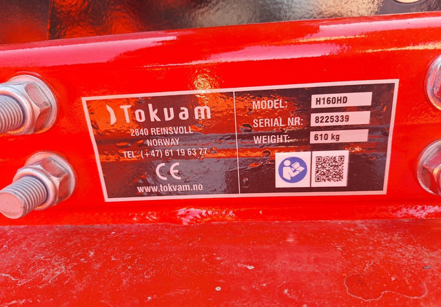 TokvamIlsbo H 160 HD - Καταστροφέας με βραχίονα: φωτογραφία 5 TokvamIlsbo H 160 HD - Καταστροφέας με βραχίονα: φωτογραφία 5