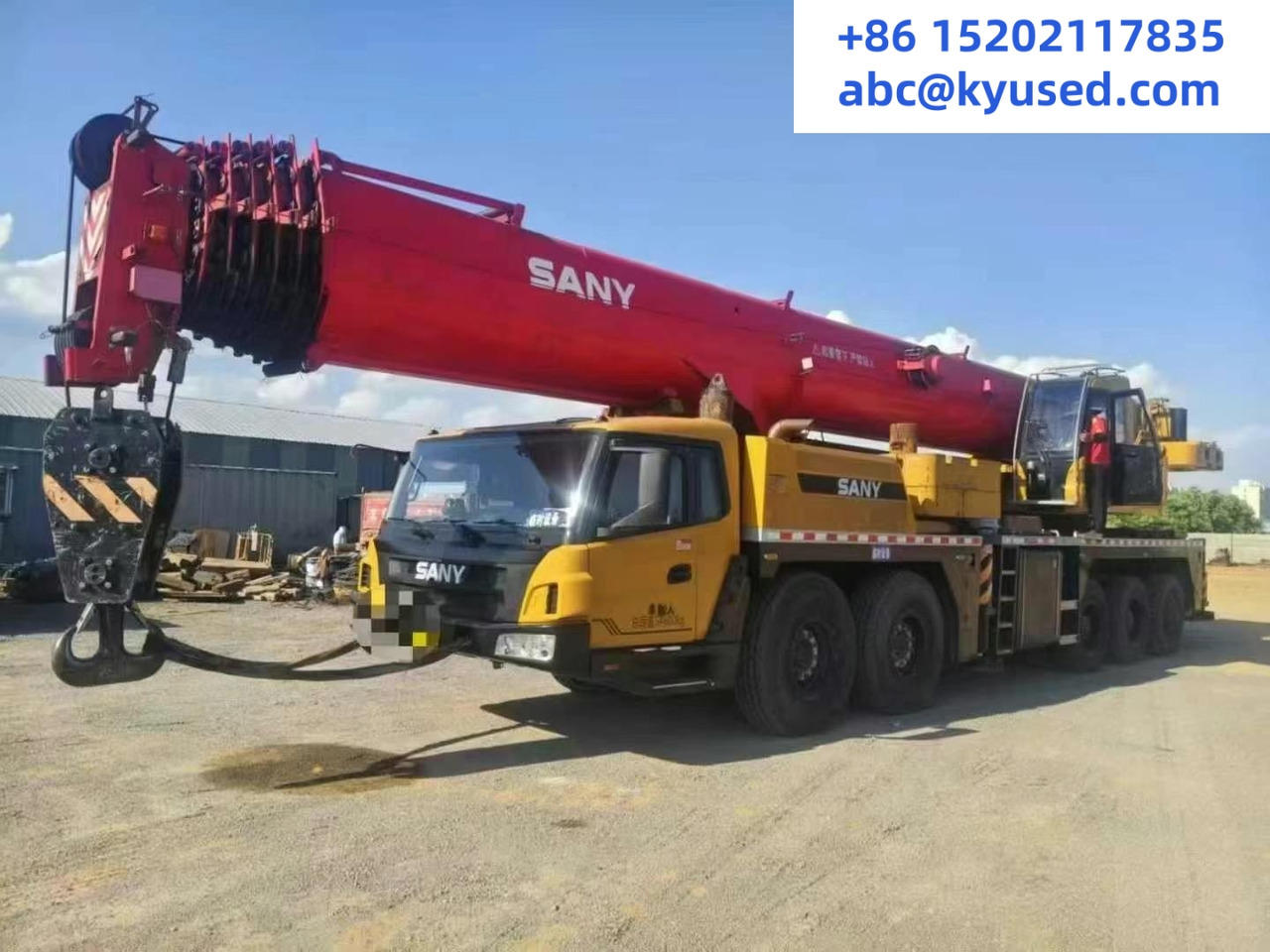 SANY STC1000C7 100ton truck mobile crane - Τηλεσκοπικός γερανός: φωτογραφία 1 SANY STC1000C7 100ton truck mobile crane - Τηλεσκοπικός γερανός: φωτογραφία 1