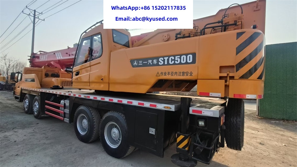 SANY STC250 STC500 STC750 STC800 STC1000 25TON 30TON 50T 75TON 80TON 100TON TRUCK CRANE - Τηλεσκοπικός γερανός: φωτογραφία 4 SANY STC250 STC500 STC750 STC800 STC1000 25TON 30TON 50T 75TON 80TON 100TON TRUCK CRANE - Τηλεσκοπικός γερανός: φωτογραφία 4